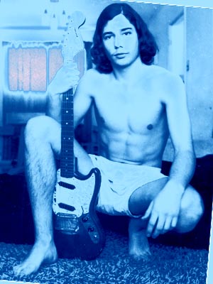 Coyote in 1970 with first electric guitar